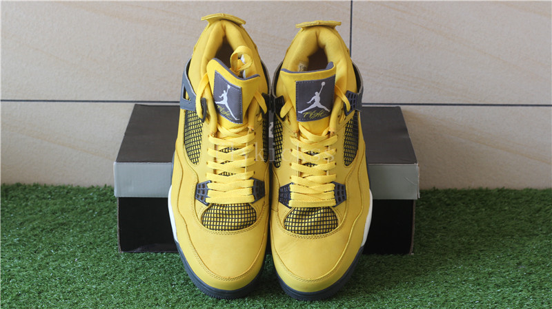 Authentic Air Jordan 4 Retro Lightning